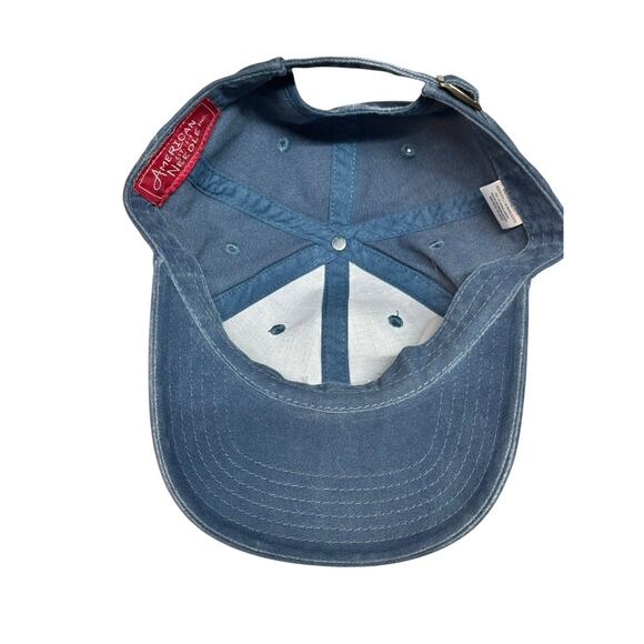 American Needle Anthropologie New York Blue Baseball Hat Vintage Inspired Denim - Picture 4 of 7